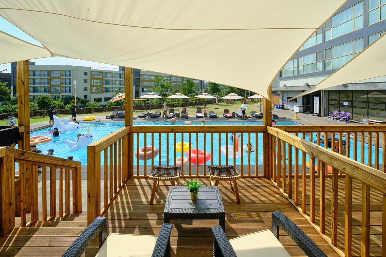 Shin Shin Hotel Jeju City Exteriör bild